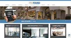 Desktop Screenshot of profound-tech.com